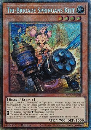 Tri-Brigade Springans Kitt (Starlight Rare) [BPRO-EN025] Starlight Rare