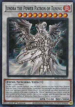 Junora the Power Patron of Tuning [BPRO-EN039] Super Rare