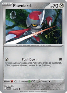 Pawniard (146/217) [Mega Evolution: Ascended Heroes]