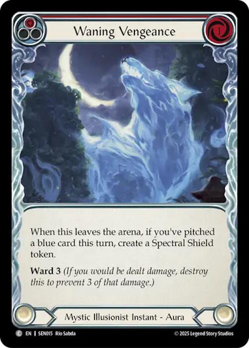 Waning Vengeance [SEN015] (GEM Pack 2)