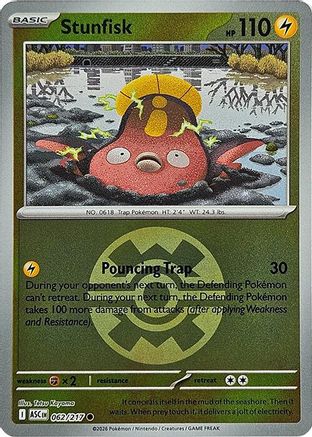 Stunfisk (062/217) (Quick Ball) [Mega Evolution: Ascended Heroes]