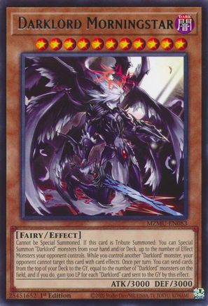 Darklord Morningstar [MZMU-EN083] Rare