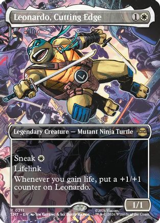Leonardo, Cutting Edge (Borderless) [Teenage Mutant Ninja Turtles]