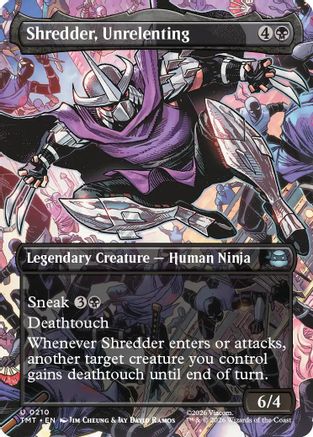 Shredder, Unrelenting (Borderless) [Teenage Mutant Ninja Turtles]