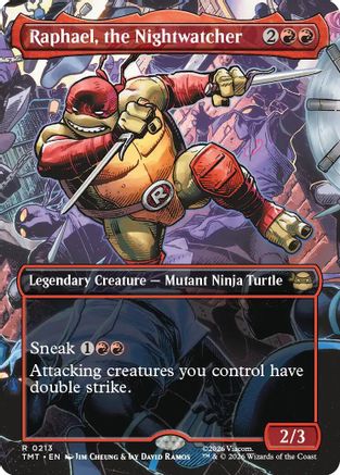 Raphael, the Nightwatcher (Borderless) [Teenage Mutant Ninja Turtles]