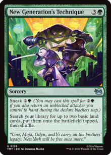 New Generation's Technique [Teenage Mutant Ninja Turtles]