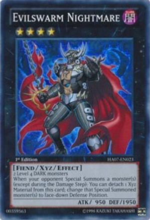 Evilswarm Nightmare [HA07-EN023] Super Rare
