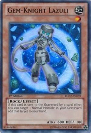 Gem-Knight Lazuli [HA07-EN039] Super Rare