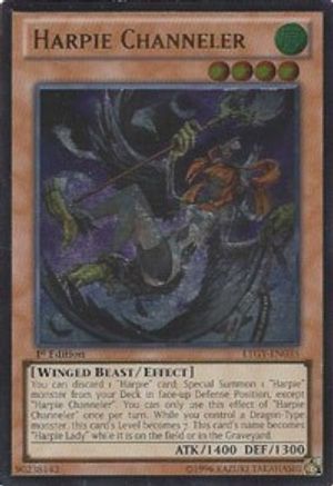 Harpie Channeler [LTGY-EN035] Ultimate Rare