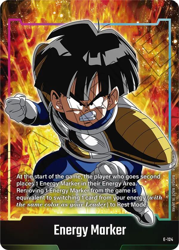 Energy Marker (E-124) [Fusion World Energy Markers]