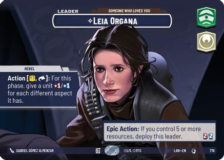 Leia Organa - Someone Who Loves You (Showcase) (776) (776) [A Lawless Time]