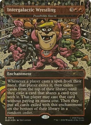Intergalactic wrestling - Possibility Storm [Secret Lair Drop Series]