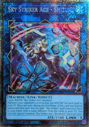 Sky Striker Ace - Shizuku (Starlight Rare) [L26D-ENS26] Starlight Rare