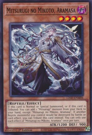 Mitsurugi no Mikoto, Aramasa [L26D-ENM06] Common