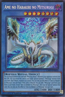 Ame no Habakiri no Mitsurugi (Secret Rare) [L26D-ENM10] Secret Rare