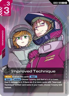 Improved Technique (WCS26-27 Participation Pack Vol.1) (GD03-109) - Gundam Promotional Cards Holofoil