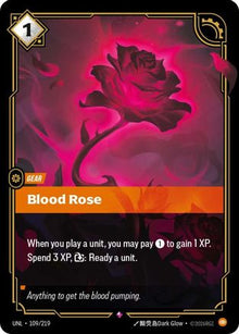 Blood Rose (109/219) - Unleashed Foil
