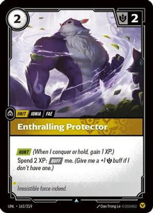 Enthralling Protector (162/219) - Unleashed Foil