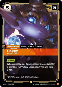Poppy - Paragon (Alternate Art) (116a/219) - Unleashed Foil