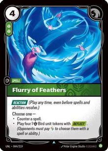 Flurry of Feathers (044/219) - Unleashed Foil