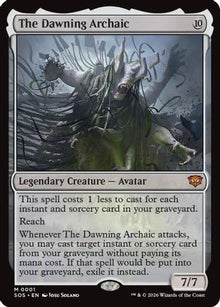 The Dawning Archaic (SOS-001) - Secrets of Strixhaven Foil