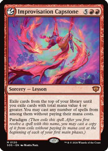 Improvisation Capstone (SOS-120) - Secrets of Strixhaven Foil