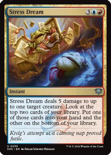 Stress Dream (SOS-235) - Secrets of Strixhaven Foil