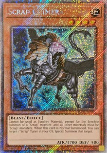 Scrap Chimera (Platinum Secret Rare) (RA05-EN005) - Rarity Collection 5 1st Edition