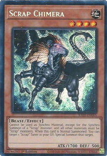 Scrap Chimera (Secret Rare) (RA05-EN005) - Rarity Collection 5 1st Edition