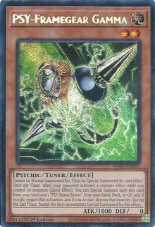 PSY-Framegear Gamma (Secret Rare) (RA05-EN006) - Rarity Collection 5 1st Edition