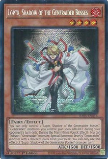 Loptr, Shadow of the Generaider Bosses (Secret Rare) (RA05-EN016) - Rarity Collection 5 1st Edition