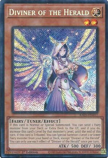 Diviner of the Herald (Secret Rare) (RA05-EN017) - Rarity Collection 5 1st Edition