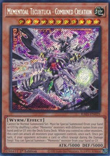 Mementoal Tecuhtlica - Combined Creation (Secret Rare) (RA05-EN029) - Rarity Collection 5 1st Edition