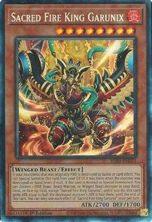Sacred Fire King Garunix (Collector's Rare) (RA05-EN031) - Rarity Collection 5 1st Edition