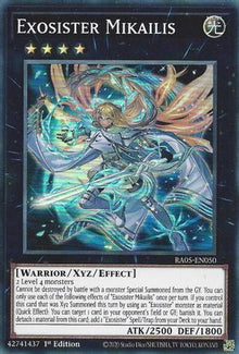 Exosister Mikailis (RA05-EN050) - Rarity Collection 5 1st Edition