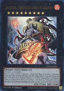 Laevatein, Generaider Boss of Shadows (Ultra Rare) (RA05-EN051) - Rarity Collection 5 1st Edition