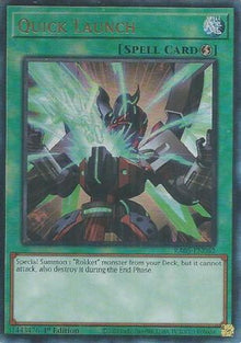 Quick Launch (Ultimate Rare) (RA05-EN062) - Rarity Collection 5 1st Edition