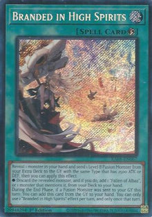Branded in High Spirits (Secret Rare) (RA05-EN067) - Rarity Collection 5 1st Edition