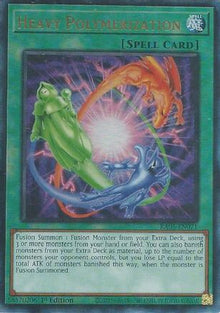 Heavy Polymerization (Ultimate Rare) (RA05-EN071) - Rarity Collection 5 1st Edition