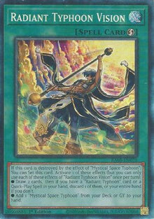 Radiant Typhoon Vision (Collector's Rare) (RA05-EN075) - Rarity Collection 5 1st Edition