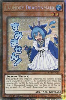 Laundry Dragonmaid (Starlight Rare) (RA05-EN095) - Rarity Collection 5 1st Edition