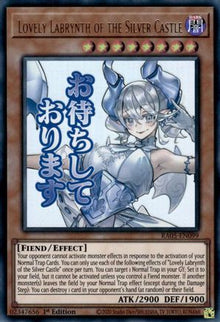 Lovely Labrynth of the Silver Castle (RA05-EN099) - Rarity Collection 5 1st Edition