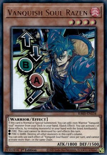 Vanquish Soul Razen (RA05-EN134) - Rarity Collection 5 1st Edition