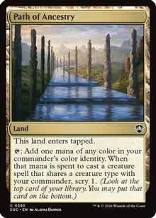 Path of Ancestry (SOC-393) - Commander: Secrets of Strixhaven