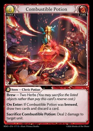 Combustible Potion (177) [Radiant Origins]