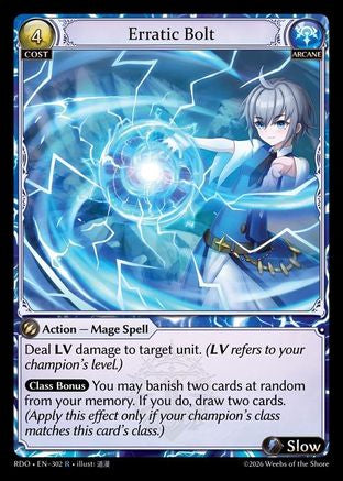 Erratic Bolt (302) [Radiant Origins]