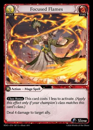 Focused Flames (187) [Radiant Origins]