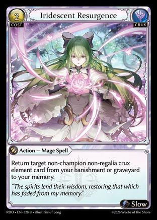 Iridescent Resurgence (328) [Radiant Origins]