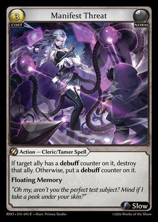 Manifest Threat (95) [Radiant Origins]