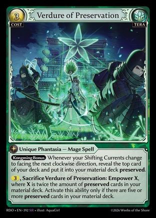 Verdure of Preservation (392) [Radiant Origins]